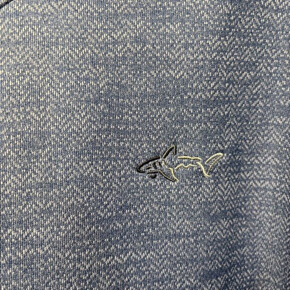 Attack Life Mens Blue Heathered V-Neck Pullover Long Sleeve Sz Large Sweatshirt - Picture 5 of 7